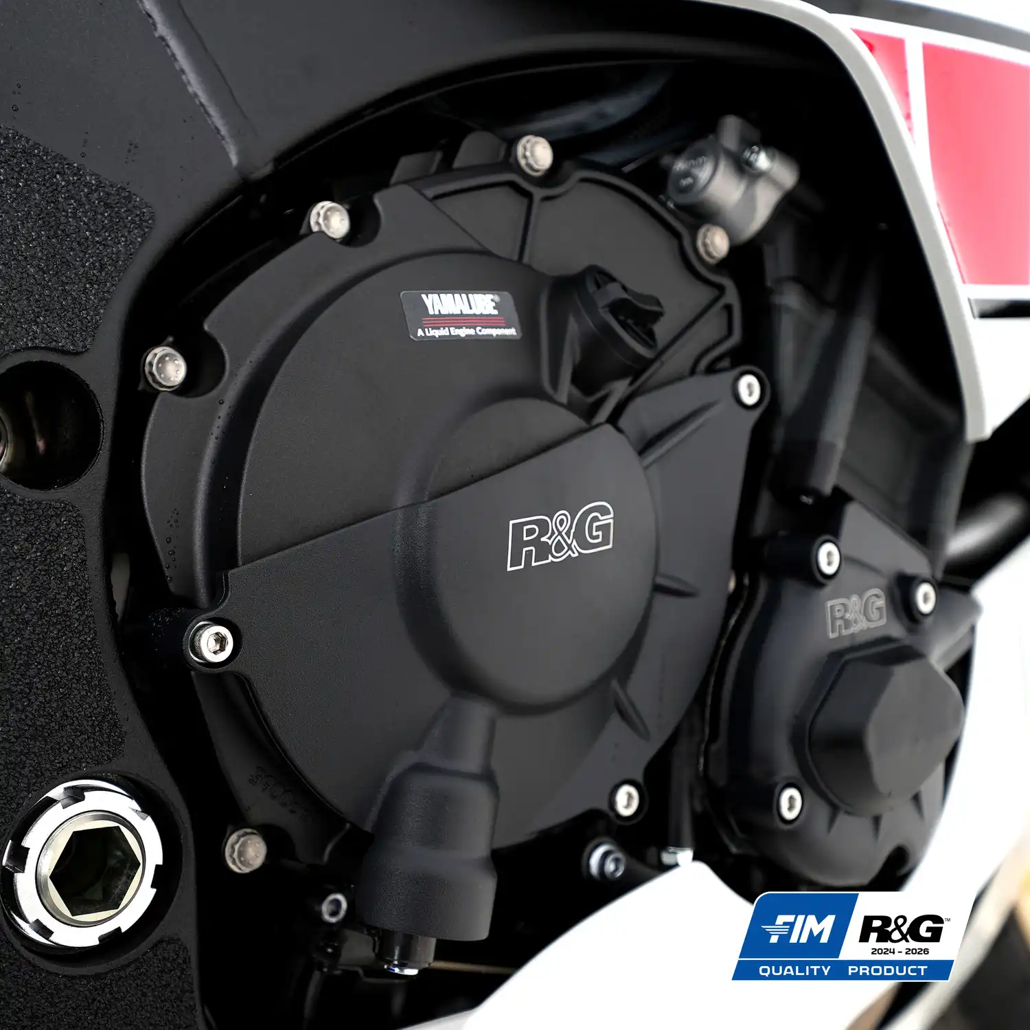 専用出品 アールアンドジー クランクケースカバー（右側） YZF-R1 RG